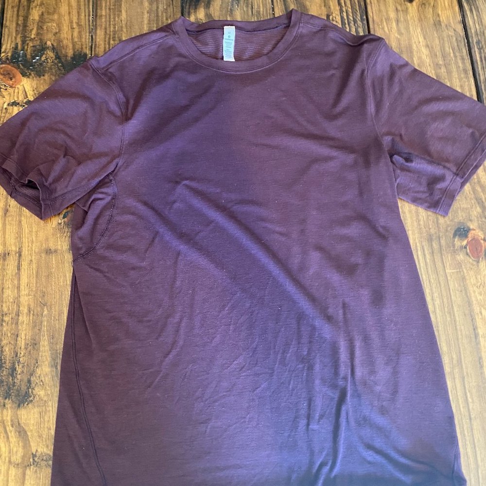 *SOLD* Maroon Lululemon Mens Athletic Shirt